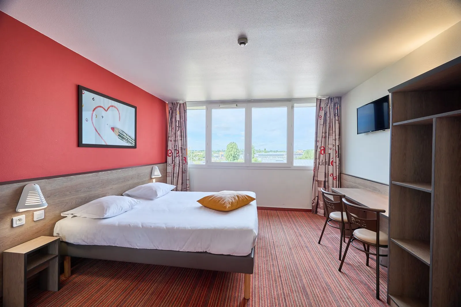 Chambre PMR de l'Hôtel Goodwood adaptée aux personnes à mobilité réduite